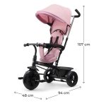 KINDERKRAFT TRICIKL FREEWAY 2 PINK - Слика 11