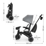 KINDERKRAFT TRICIKL JAZZ 3 GREY - Слика 10