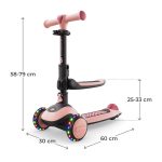KINDERKRAFT TROTINET HALLEY 2 PINK - Слика 5