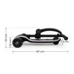 KINDERKRAFT TROTINET RAKET UP BLACK - Слика 11