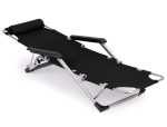 LEŽALJKA ZA PLAŽU 2U1 BLACK - Слика 5