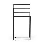 Metalni držač za peškire sa 4 kraka, crni – ModernHome - Слика 4