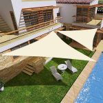 Solarno trouglasto jedro 5x5x5m Beige ModernHome
