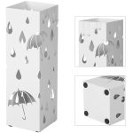 Stalak za kišobrane Modern white - Слика 3