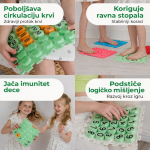 Senzorna podloga Set Igra brojeva 6 komada Ortonature - Слика 6