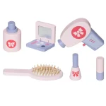 Dečiji drveni toaletni stočić sa ogledalom i svetlima KINDER HOME, roze, 92 cm - Слика 4