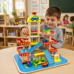 Parking KINDER HOME, višespratna garaža sa liftom, heliodromom, benzinskom pumpom i autoperionicom - Слика 5