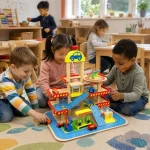 Parking KINDER HOME, višespratna garaža sa liftom, heliodromom, benzinskom pumpom i autoperionicom - Слика 6