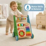 Dečija drvena hodalica KINDER HOME sa aktivnostima, ksilofonom i dirkama - Слика 7