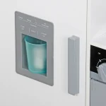 Dečija drvena kuhinja KINDER HOME sa frižiderom, sudoperom sa tekućom vodom, mikrotalasnom pećnicom, mašinom za pranje veša i elektronskim funkcijama - Слика 3