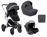 Kikka Boo Kolica Irene premium 3in1 set sa I-SIZE autosedištem i tvrdom korpom Dark Grey