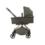 Kikka Boo Kolica Lanah 2in1 set sa tvrdom korpom Army Green - Слика 2