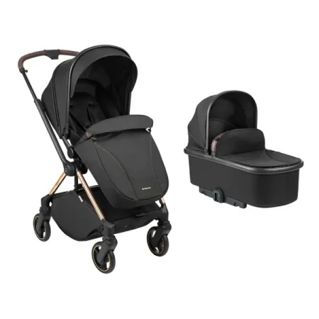 kikka-boo-kolica-lanah-2in1-set-sa-tvrdom-korpom-black-kkb21147100113628 Kikka Boo Kolica Lanah 2in1 set sa tvrdom korpom Black - Слика 1