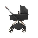 Kikka Boo Kolica Lanah 2in1 set sa tvrdom korpom Black - Слика 2