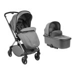 Kikka Boo Kolica Lanah 2in1 set sa tvrdom korpom Grey