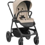 Kikka Boo Kolica Modena 3in1 set sa I-SIZE I-Prime autosedištem i tvrdom korpom Beige