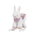 Kikka Boo Plišana igračka Bunny sa klackalicom i sedištem