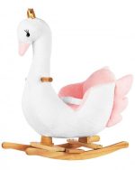 KikkaBoo igračka sa ljuljanjem i sedištem swan white - Слика 2
