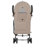 KikkaBoo kišobran kolica beetle 2 premium dark beige - Слика 7