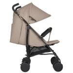 KikkaBoo kišobran kolica beetle 2 premium dark beige - Слика 10