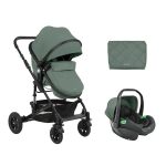 KikkaBoo Kolica Amaia Mint premium set 2in1 sa autosedištem I-Size