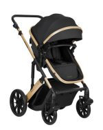 KikkaBoo Kolica Darling Black premium set 2in1 sa autosedištem I-Size - Слика 2