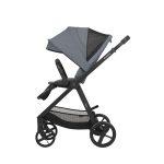 Kikkaboo kolica mia 3in1 set sa I-size autosedištem I tvrdom korpom grey - Слика 3
