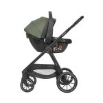 KikkaBoo Kolica Modena 3in1 set sa I-SIZE autosedištem i tvrdom korpom Army Green - Слика 4