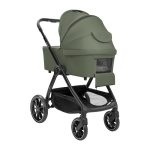 KikkaBoo Kolica Modena 3in1 set sa I-SIZE autosedištem i tvrdom korpom Army Green - Слика 7