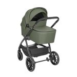 KikkaBoo Kolica Modena 3in1 set sa I-SIZE autosedištem i tvrdom korpom Army Green - Слика 9