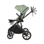 KikkaBoo Kolica Thea 2in1 set sa tvrdom korpom Army Green - Слика 4